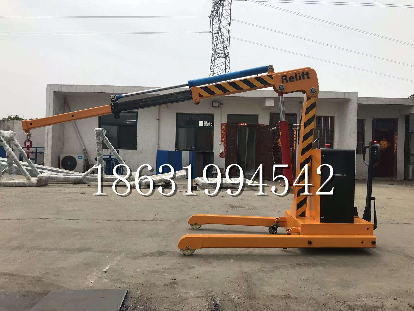 临城县久征定做3吨三轮随车吊 农用园林绿化移树吊 平板工程用小吊机